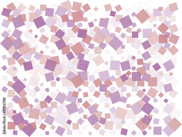 Obraz 背景　パターン　四角　ランダム