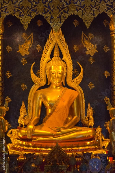 Obraz タイの黄金仏像