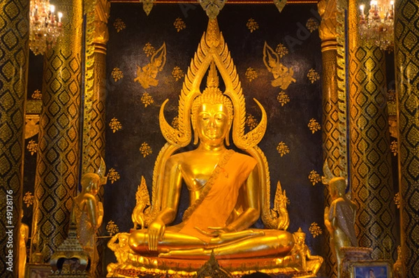 Obraz タイの黄金仏像