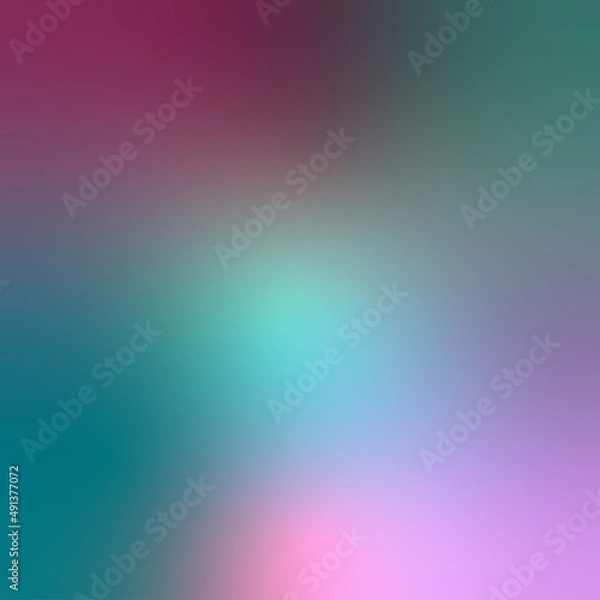 Obraz abstract blur background - colorful blurry gradient background vector