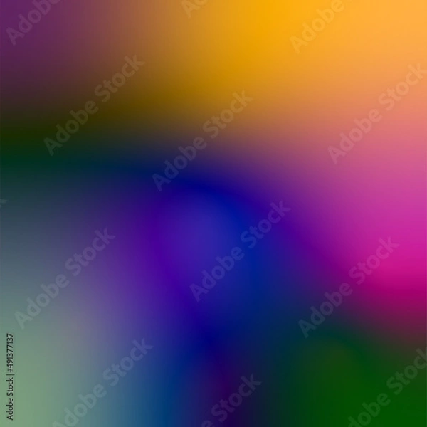 Obraz abstract blur background - colorful blurry gradient background vector