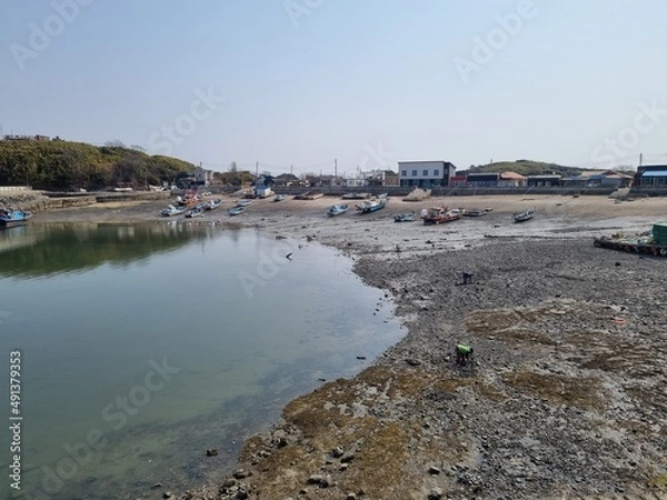 Obraz 충북 홍성 죽도 섬마을