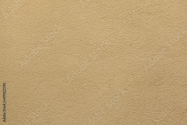 Obraz Yellow ochre painted stucco wall. Background texture