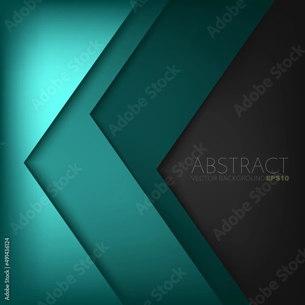 Obraz abstract background with triangles