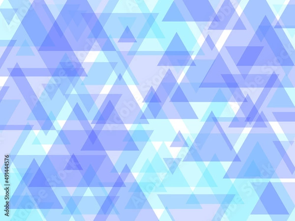 Obraz トライアングル 背景 青