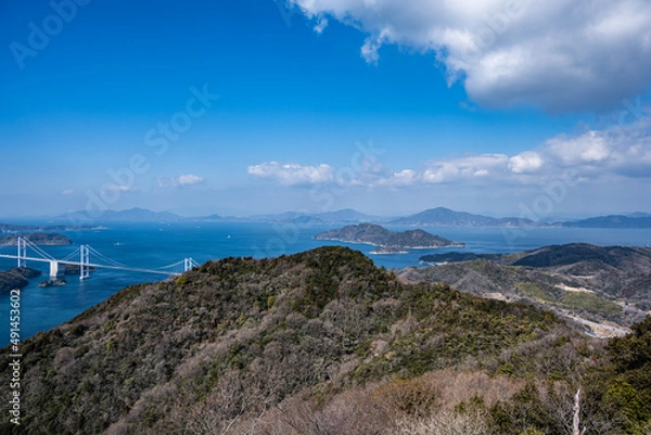 Fototapeta 亀老山展望公園