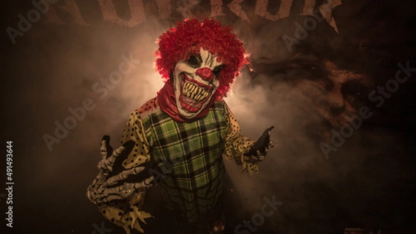 Obraz scary clown 