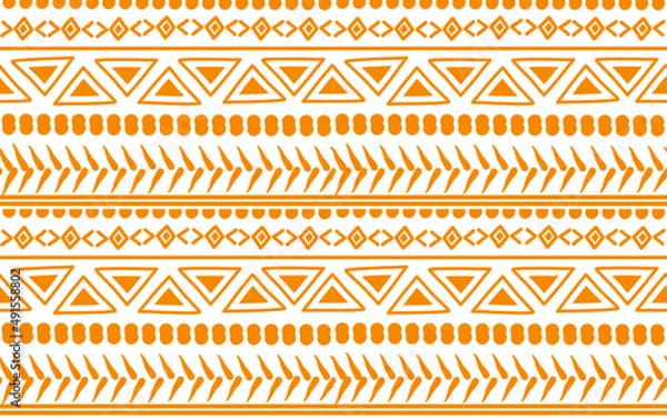 Obraz Seamless African pattern vibe for all purpose usage.