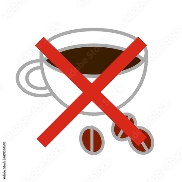 Obraz ノンカフェインのイラスト