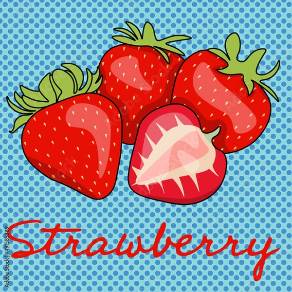 Fototapeta Strawberry