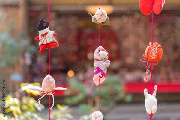 Fototapeta 吊るし雛