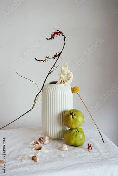 Fototapeta apple pie on a table