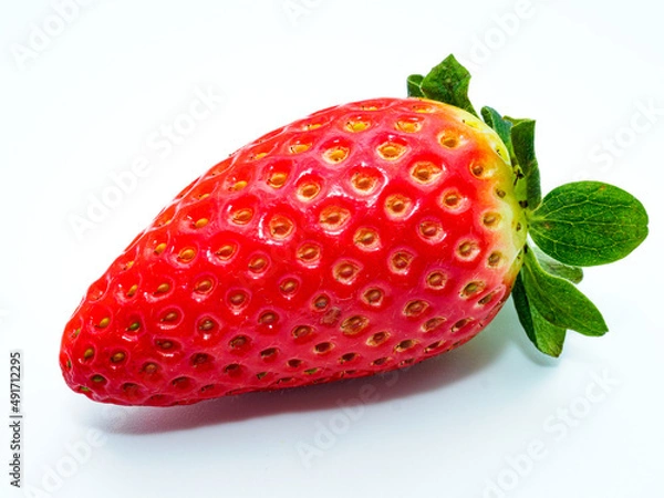 Obraz Strawberry isolated on a white background