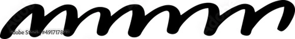Obraz grunge sketch border , hand drawn decorative brush