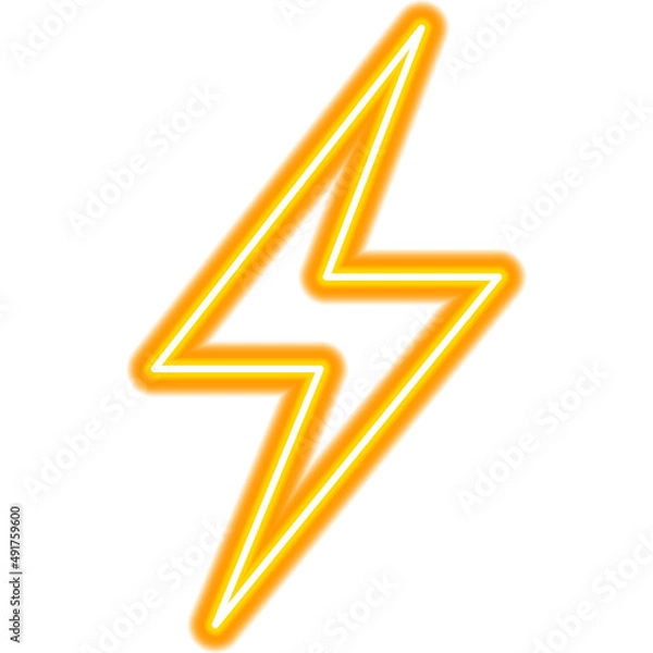 Fototapeta Weather Lightning Neon