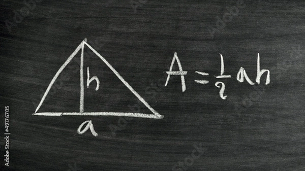 Obraz triangle area formula