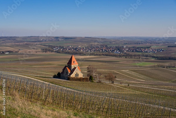 Obraz Wißberg bei Sankt Johann in Rheinhessen, März 2022
