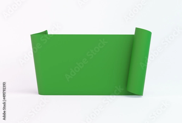 Fototapeta Ramadan Green Text Frame
