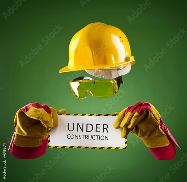 Obraz invisible builder — under construction