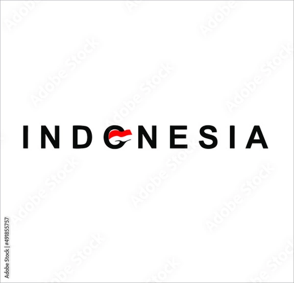 Obraz text in indonesia