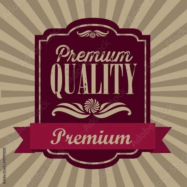 Fototapeta Premium Labels