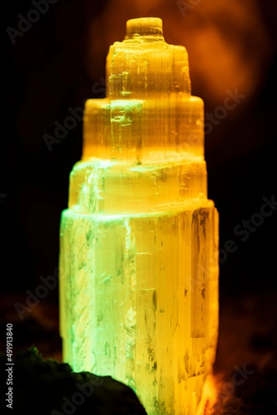 Fototapeta Orange Selenite