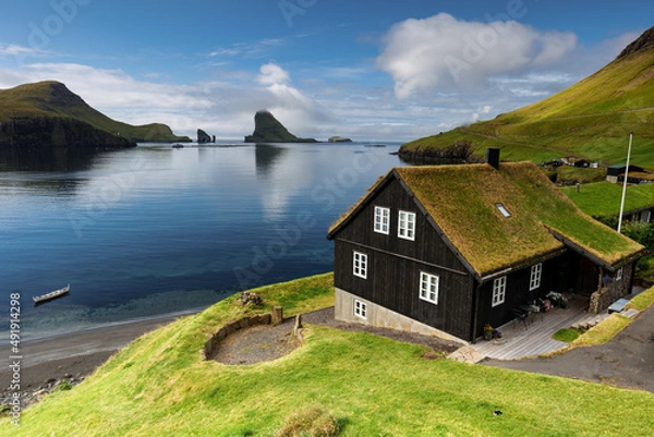 Obraz Faroe Islands, Denmark, Bour