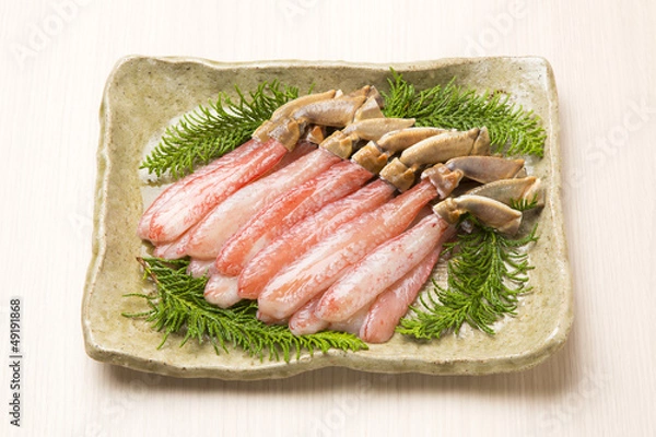 Fototapeta 蟹のむき身