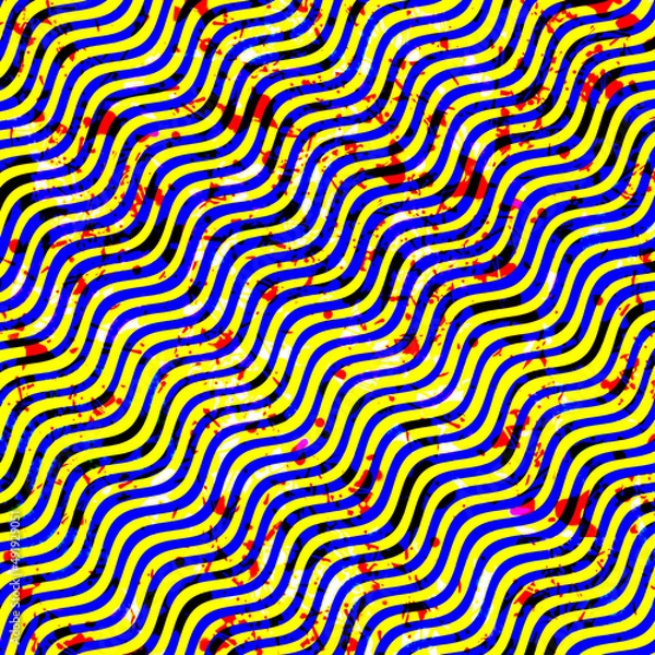 Obraz seamless texture, seamless pattern, abstract pattern with lines, social media ad background, background, backdrop, colorful background