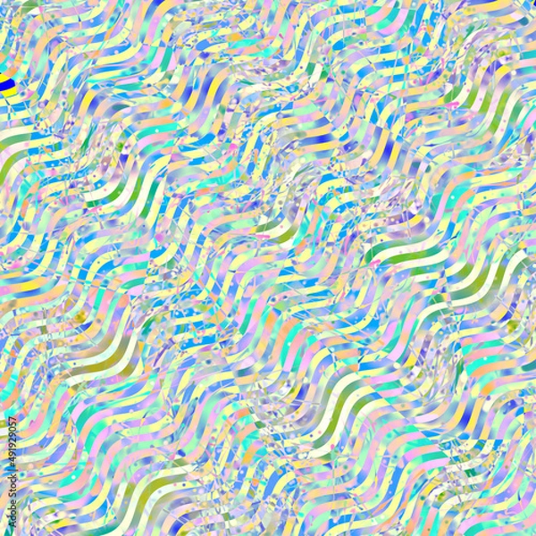 Obraz seamless texture, seamless pattern, abstract pattern with lines, social media ad background, background, backdrop, colorful background