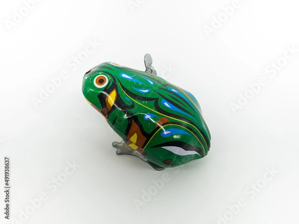 Obraz 양철로 만든 80년대 태엽 방식의 완구