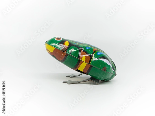 Obraz 양철로 만든 80년대 태엽 방식의 완구