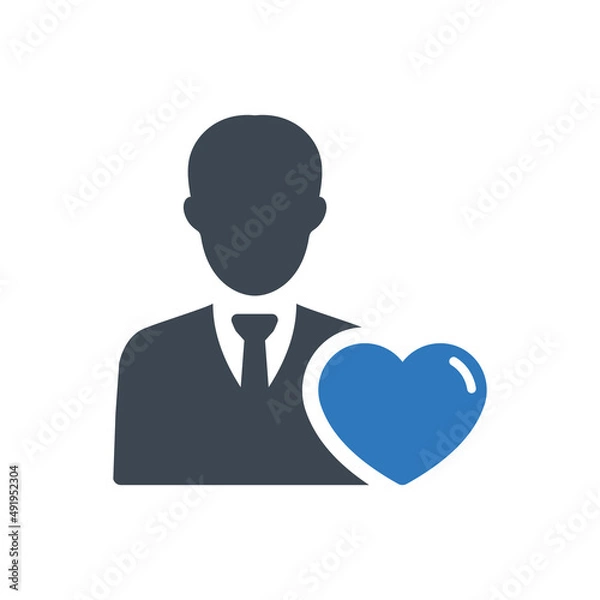 Fototapeta User favorite icon