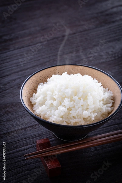 Fototapeta 炊きたてのごはん