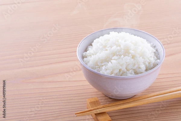 Fototapeta 炊きたてのごはん