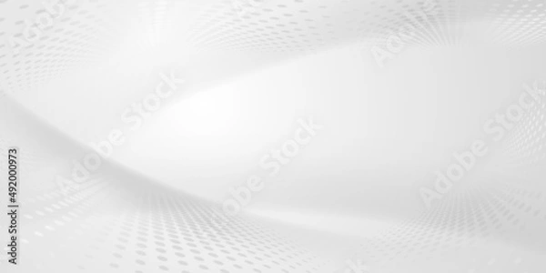 Fototapeta Abstract Modern Design Vector Illustration On White And Gray Background