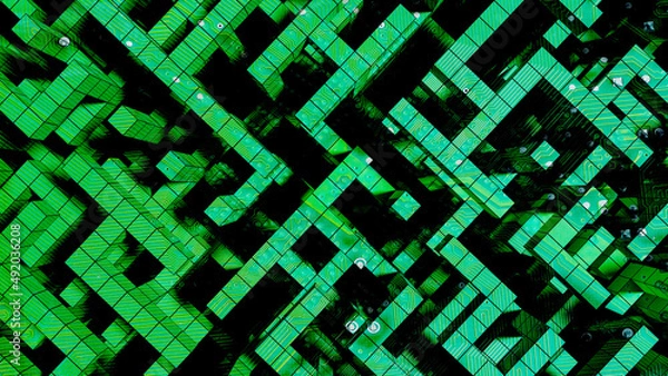 Obraz デジタル回路のイメージ