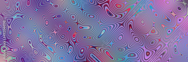 Fototapeta Water drops texture and abstract colorful background with circles, seamless color pattern with waves and water drops on glass