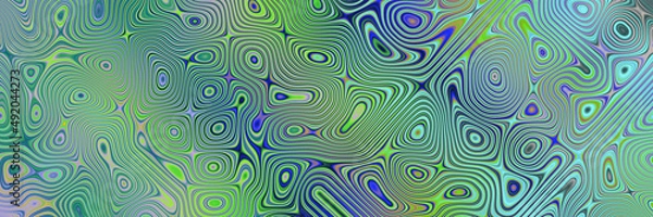 Fototapeta Water drops texture and abstract colorful background with circles, seamless color pattern with waves and water drops on glass