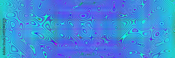 Fototapeta Water drops texture and abstract colorful background with circles, seamless color pattern with waves and water drops on glass