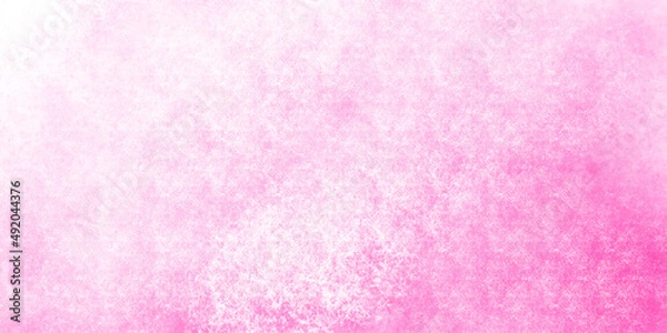 Obraz 柔らかいピンクのグラデーションの手書き背景