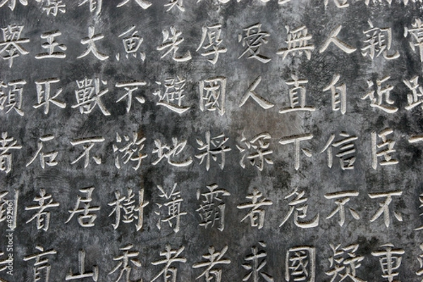 Obraz chinese scripture