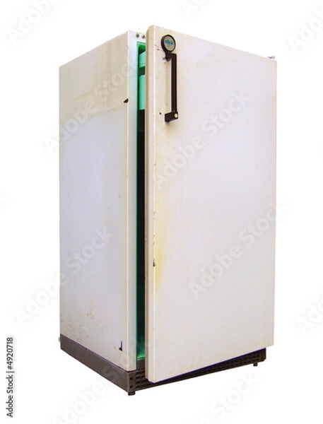 Obraz alter Kühlschrank