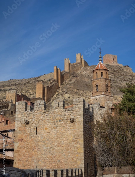 Obraz Albarracin, Teruel. One of the most beautiful villages in Spain