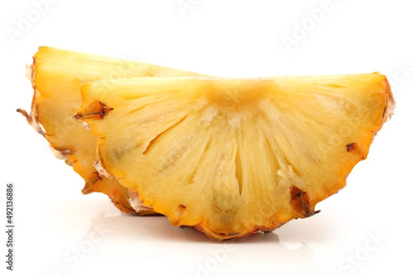Fototapeta Pineapple on white background