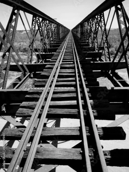 Obraz railway bridge