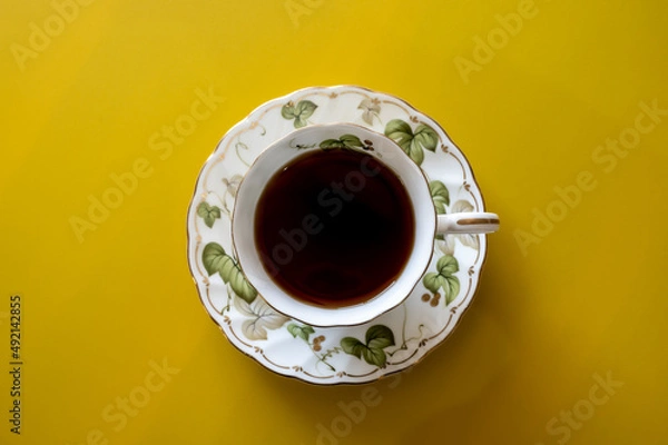 Fototapeta コーヒー日の丸構図