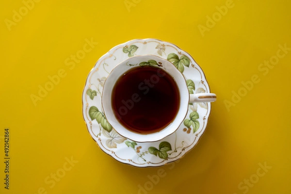 Fototapeta コーヒー日の丸構図