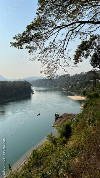 Obraz lake and mountains