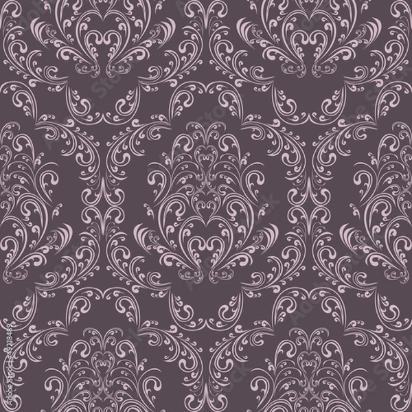 Obraz Seamless retro pattern in victorian style.